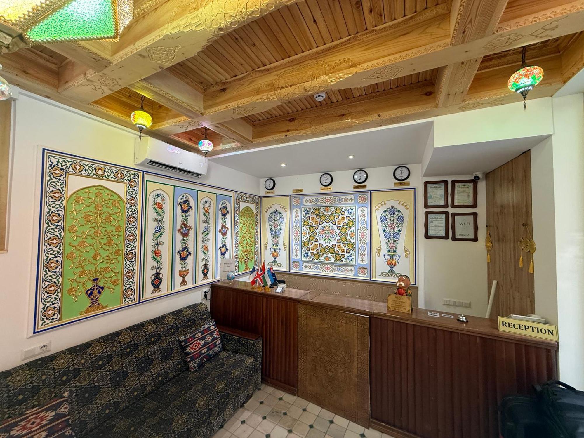 Hotel Rizo Boutique Buchara Exterior foto